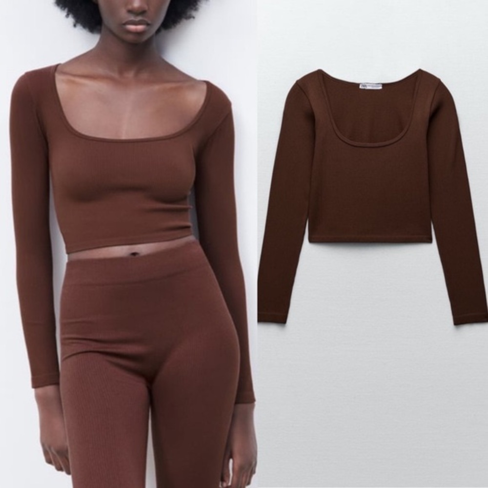 Zara Limitless Contour Ballet Crop M/L